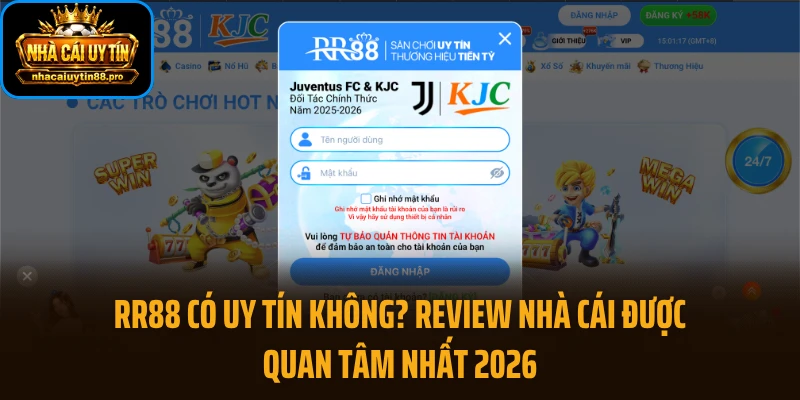 RR88 Có Uy Tín Không? Review Nhà Cái Được Quan Tâm Nhất 2026